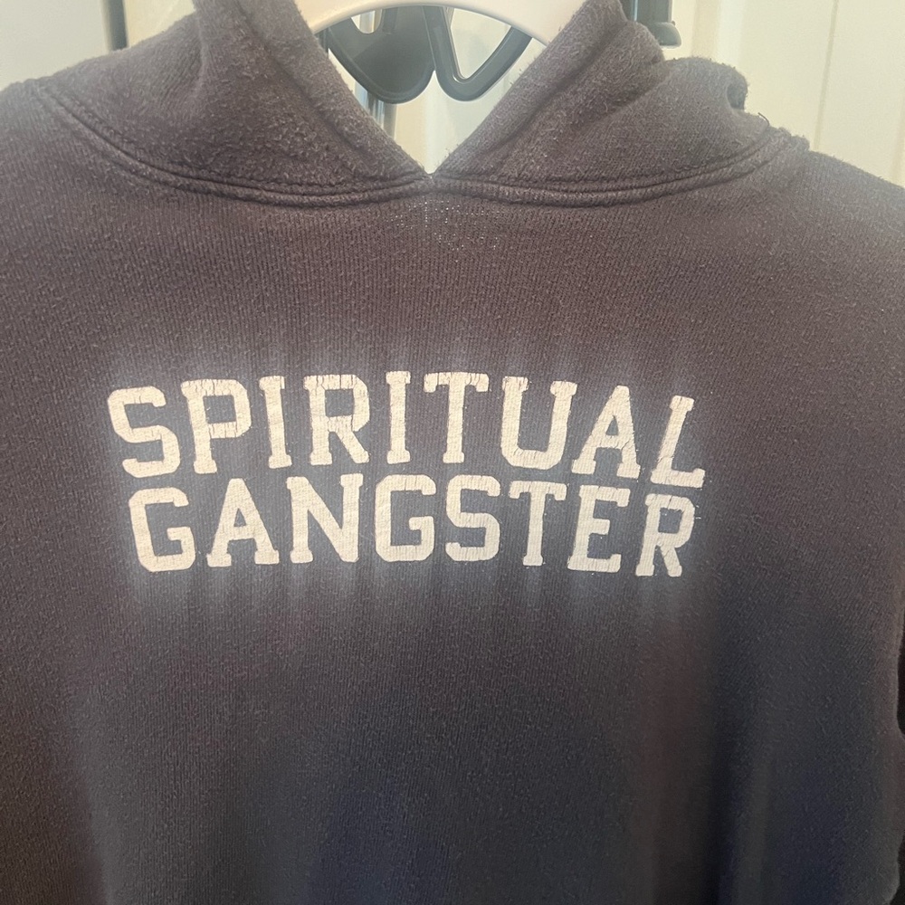 SPIRITUAL GANGSTER HOODIE size 12 unisex